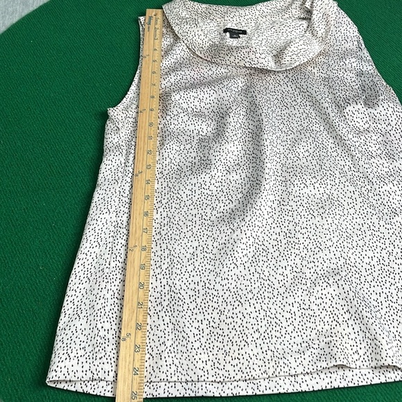 Ann Taylor Speckled Cowl Neck Blouse size 8 - Picture 6 of 9